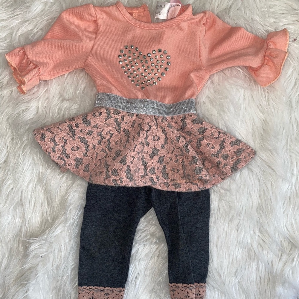 Little Lass two piece outfit